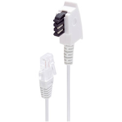 Shiverpeaks BS12-09016 DSL Cable TAE-F to RJ45 White 0.5 m