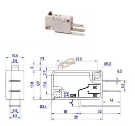 WYŁĄCZNIK KRAŃCOWY WK806