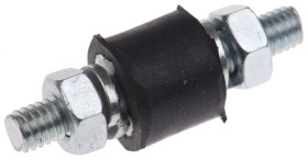 Podstawka antywibracyjna M4 średnica 10mm wysokość całkowita 28mm Cylinder męski-męski