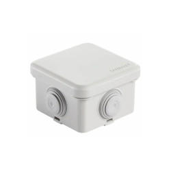 Puszka n/t kwadratowa 75x75x50mm wodoszczelna IP65 4xM20 3026 Famatel