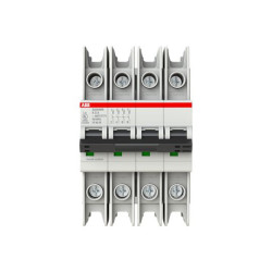 Wyłącznik automatyczny, Typ K, 4-biegunowy, 5A, 400V, ABB, SU200 MR