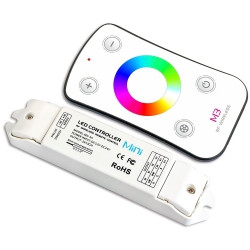 M3M3(3A) Kontroler taśm LED RGB 12/24V 9A z pilotem radiowym
