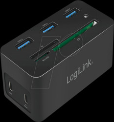 UA0370 Dockingstation, USB 3.0 Type-C, 10-Port