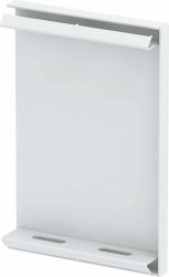 Końcówka OBO GS-E90130 czysta biel OBO Bettermann, 6277370, czysty biały, (S x G) 130 mm x 90 mm