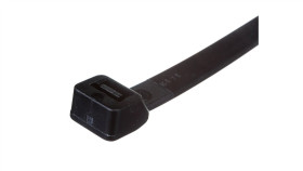 Opaska Kablowa Odporna Na Uv Tkuv 70/9 Czarna E01tk-01050102301 /100Szt./