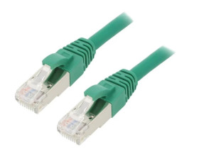 ETH-24441354 Patch cord ETHERLINE Cat.6a,S/FTP 6a linka Cu LSZH zielony