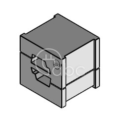 Moduł uszczelniający KT specjalny, mały, KT-ASI-2 ll, z otworami 2xASI, 39921