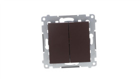 Simon 54 Łącznik Świecznikowy, Szybkozłącza, Brąz Mat Dw5.01/46