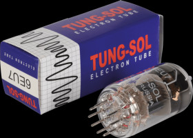 6EU7TUNG Electron tube, double triode, Noval, 9-pin, 6.3 V