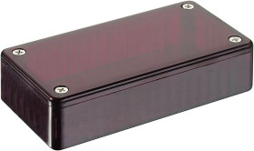 Obudowa uniwersalna Hammond Electronics, poliwęglan, czerwony, (D x S x W) 120 x 65 x 40 mm, 1 szt.