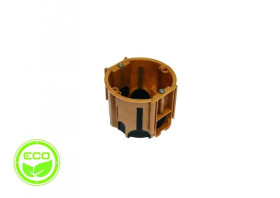 Puszka podtynkowa ProDuo ECO, głęboka 60mm, fi68, łączeniowa, z wkrętami, wiatroszczelna, WPC, IP30 /A.0091WPC/