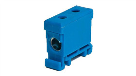 Złączka Szynowa Gwintowa Al/Cu 35Mm2 Niebieska Wlz-35P/35N