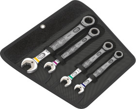 Wera 05073295001 Joker Set Zestaw kluczy płasko oczkowych 4 szt. Rozmiar klucza (metryczny) (tylko do tytułu) 8 - 32 mm