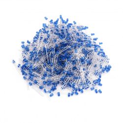 LED 3mm niebieska - 1000 szt.