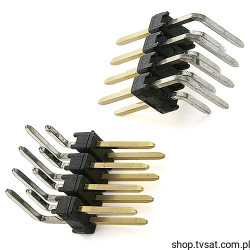 147-15-10-008-60 Connector 2 x 4 Pin Horizont THT WEITRONIC