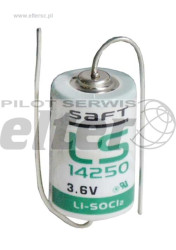 LS14250 3,6V SAFT z drutami