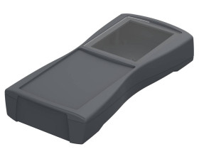 BOPLA BS 800 DIS-7024 (82800224) - obudowa z ABS z oknem wyświetlacza (209,3 x 98 x 34,8 mm)