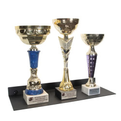 Półka na puchary trofea metalowa 40cm