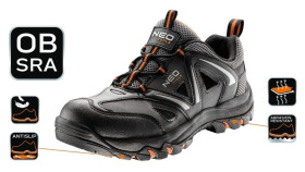 Półbuty, sandały robocze niskie bez podnoska OB, ochronne rozmiar 45 NEO 82-726