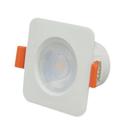 Oprawa DOWNLIGHT LED 8W 640lm barwa zimna 6500K 60 kwadrat IP40 HDW082MC