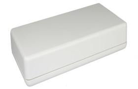 Obudowa ABS szerokość zew. 105 mm długość zew. 70 mm wys. zew. 35 mm Takachi Electric Industrial IP40 Biały