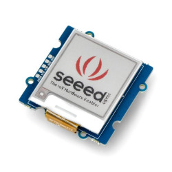 Grove E-paper E-Ink 1,54" 152x152px - moduł wyświetlacza z trójkolorowy TFT dla Arduino