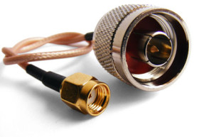 Pigtail N/m - rp-sma/m (30 cm)