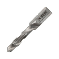 Alarm Werkzeuge 56080020 Tapping combo head for M10 thread Diam. 8.6mm 1/4in Hex
