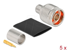 90022 N Stecker zum Crimpen LMR 400