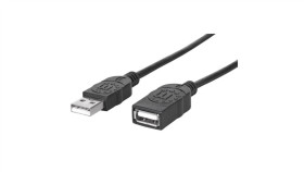 Przedłużacz Kabel Usb 2.0 A-A M/F 1M Czarny 308519