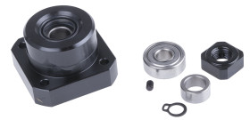 Zestaw wsporników śrub i wałków, do śr. wału: 8mm