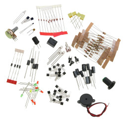 Zestaw elementów do nauki elektroniki. Kurs dla początkujących - Lekcja nr 3 - 14 ćwiczeń - EDW A03