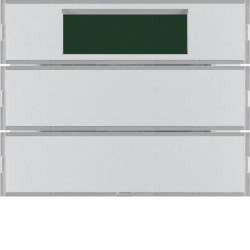 KNX system K.5 Przycisk 2-kr z reg. temp. i wyśw., alu 75662774