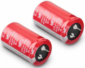 Kondensator 47μF 450V dc Zatrzaskowy Wurth Elektronik roztaw: 10mm 22 (Dia.) x 26mm