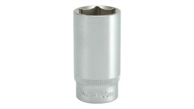 Nasadka Długa 6-Kątna Chromowana 1/2 30Mm