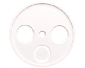 Berker R.1/R.3 Element centralny do gniazda antenowego 2- 3-wyjściowego biała 12032089