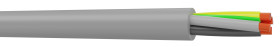 Kabel zasilający Szary, 300/500 V