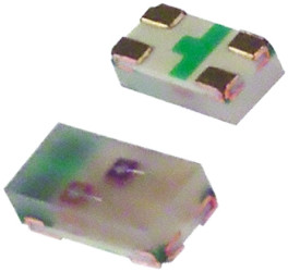 LED, SMD, Zielony, czerwony, 4-Pin, 1,95 V; 2,2 V, 120 °, Broadcom