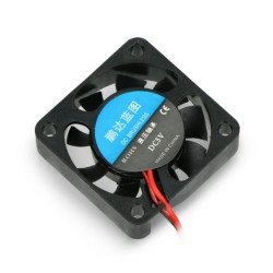 Wentylator 5V 40x40x10mm 2 przewody - złącze JST 2pin 2,54mm