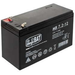 Akumulator VRLA AGM 12V 7,2Ah MB 7,2-12 T1