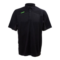 Apache Black Performance Polo Shirt XXXL