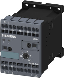 Timer Relay Szyna DIN 24V ac/dc SPDT 1-stykowy Siemens 0.05 s → 100h 3RP20 Wielofunkcyjne funkcyjny