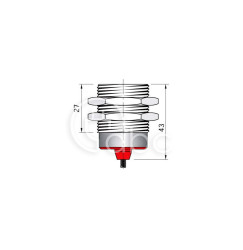 Czujnik indukcyjny SI30-N10 LC5, I30000298