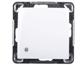 IMPRESJA Łącznik krzyżowy biały ŁP-4Y/m/00