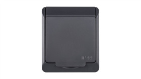 Hermes Gniazdo Hermetyczne Pojedyncze Natynkowe Z Uziemieniem 16A Ip44...