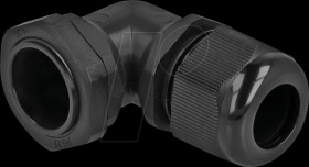 60335 Cable Gland 90° angled PG21 bk