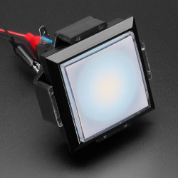 LED Illuminated Pushbutton - 60mm Square