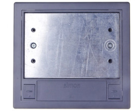 Simon Connect Puszka SF podłogowa podwójna 4xK45 + SM202/9 szara SF210/1