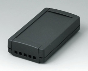 ABS enclosure, (L x W x H) 123 x 68 x 30 mm, black (RAL 9005), IP40, B1055469