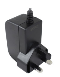 Adapter AC/DC Uwy 5V dc Iwy 2.5A Złącze 2,1 x 5,5 x 12 mm, biegun dodatni w środku 12.5W typ wtyczki: Typ G